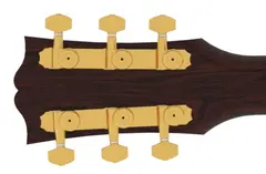 Hipshot 6K2EL0G - Guitar Tuner Upg Kit Guitar Machine Heads, 3 + 3 - Gold