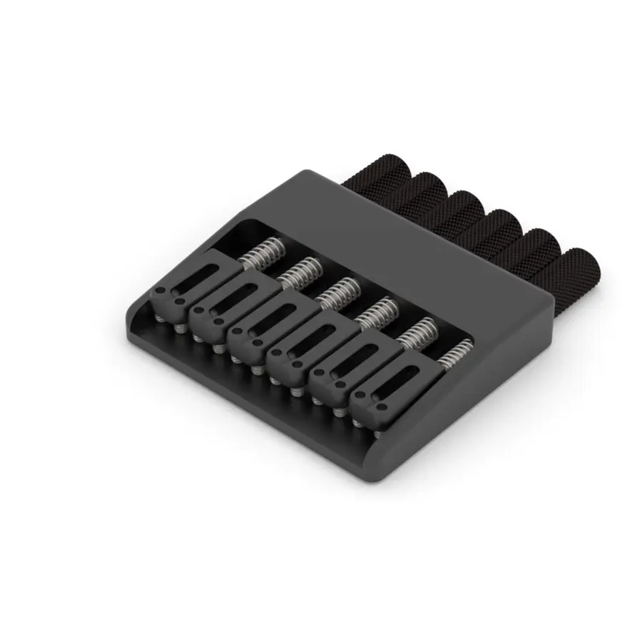 Hipshot 6-String Guitar Headless System - Black 