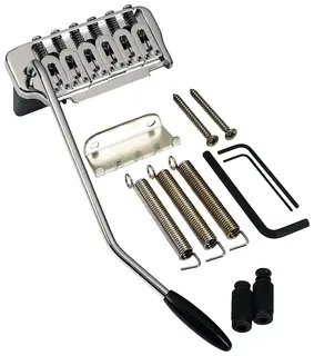 Hipshot 6-String US Contour Tremolo Bridge - Chrome