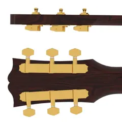 Hipshot GuitarTunerUpgrade Kit 3+3 Classic Closed, 10 mm, gold