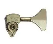 Hipshot HB6 Ultralite Bass Machine Head 3/8" Post, Y Key, Treble Side - Gold