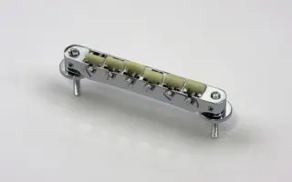 TonePros AVR2G C - Tune-O-Matic Bridge (Vintage ABR-1 Replacement) - Chrome 