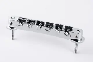 TonePros AVR2P C - Tune-O-Matic Bridge (Vintage ABR-1 Replacement) - Chrome
