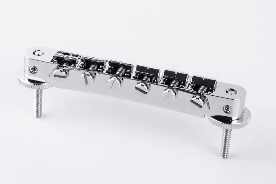 TonePros AVR2P C - Tune-O-Matic Bridge (Vintage ABR-1 Replacement) - Chrome 