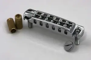 TonePros AVT2M C - Wraparound Bridge with MSPRS Locking Studs - Chrome