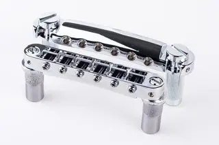 TonePros LPM02 C - Metric Tune-O-Matic Bridge and Tailpiece Set - Chrome