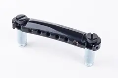 TonePros T1Z B - Metric Tailpiece (Locking Stop Bar) - Black