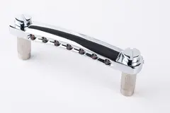 TonePros T7Z C 7-String Metric Tailpiece (Locking Stop Bar) - Chrome