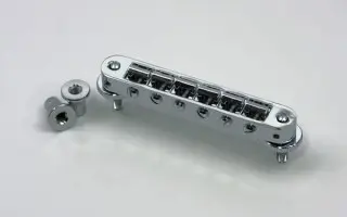 TonePros TP6 C - Standard Tune-O-Matic Bridge (Small Posts) - Chrome 