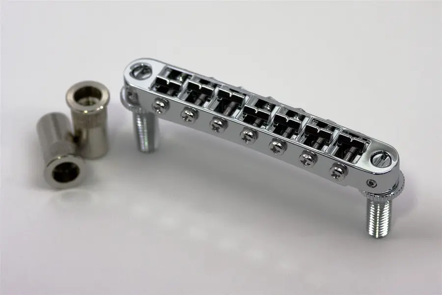 TonePros TP7 N 7-String Tune-O-Matic Bridge - Nickel 