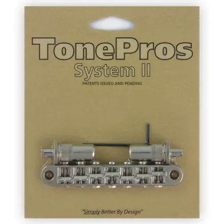 TonePros TP7 N 7-String Tune-O-Matic Bridge - Nickel 