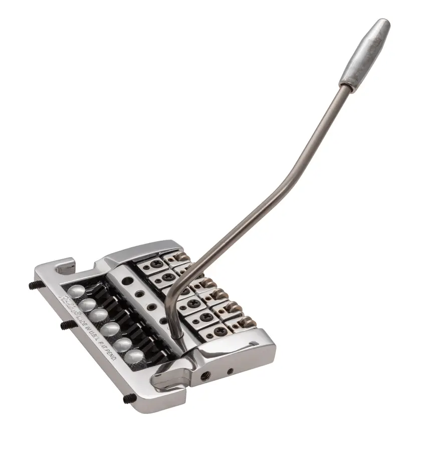 Kahler 2200 - Stud Mount Guitar Tremolo (Steel Cam / Steel Saddles) - Chrome 