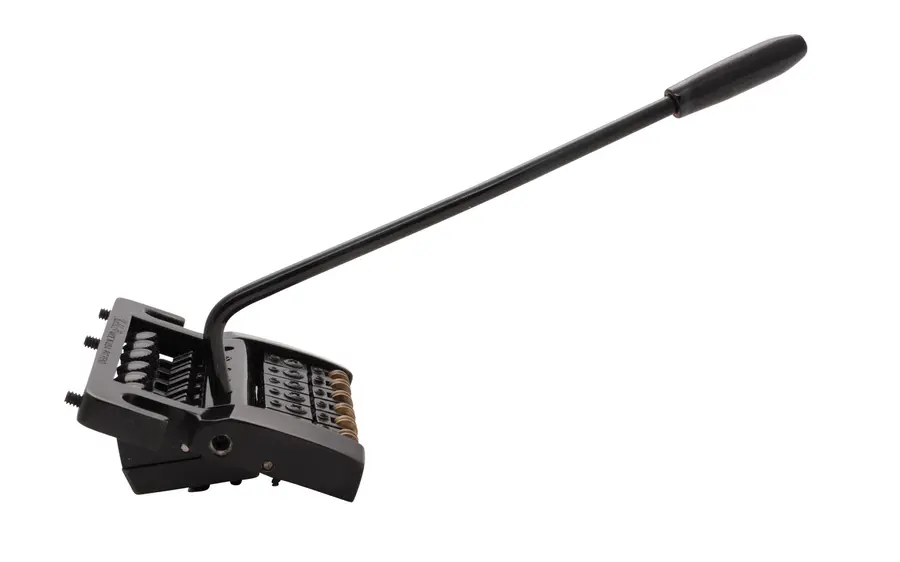 Kahler 2210 - Stud Mount Guitar Tremolo (Aluminum Cam / Brass Saddles) - Black 