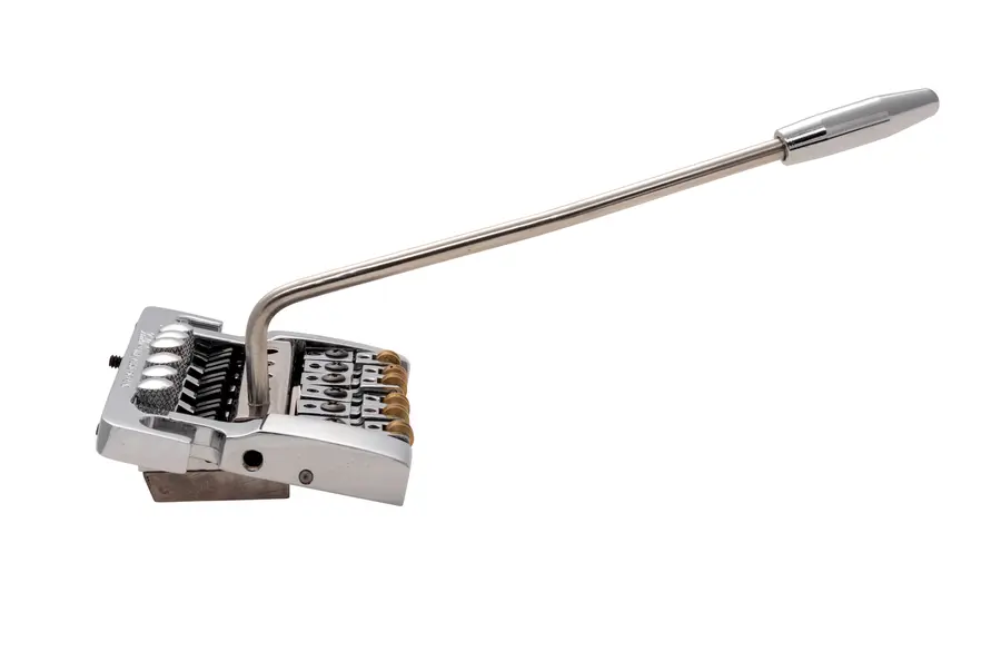 Kahler 2210 - Stud Mount Guitar Tremolo (Aluminum Cam / Brass Saddles) - Chrome 