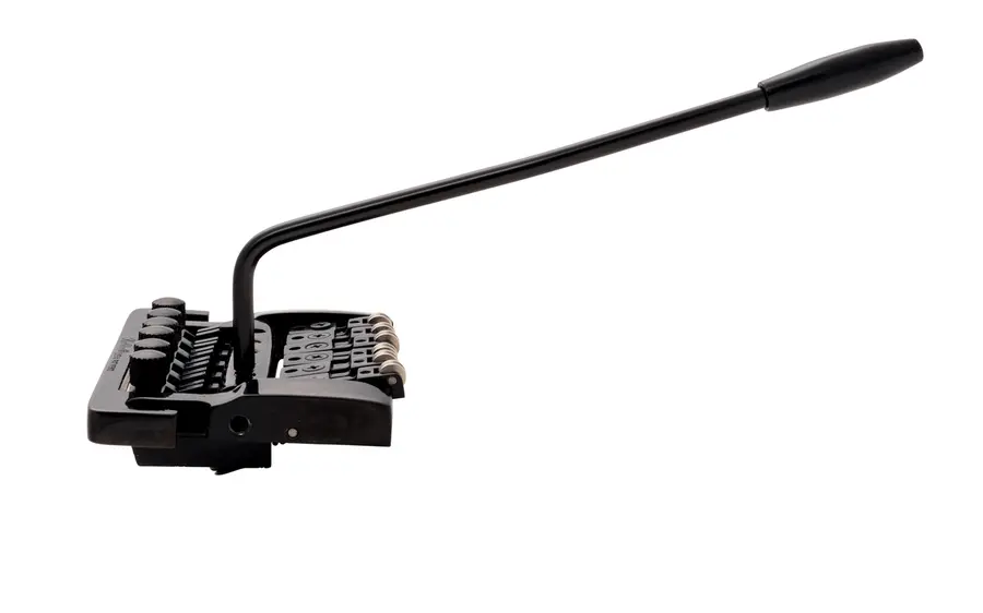 Kahler 2215 - Stud Mount Guitar Tremolo (Brass Cam / Steel Saddles) - Black 