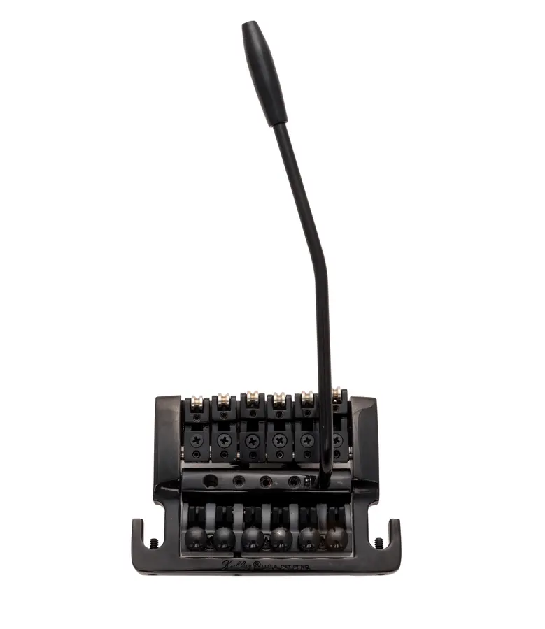 Kahler 2215 - Stud Mount Guitar Tremolo (Brass Cam / Steel Saddles) - Black 