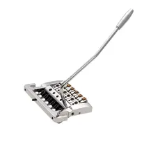 Kahler 2220 - Stud Mount Guitar Tremolo (Brass Cam / Brass Saddles) - Chrome