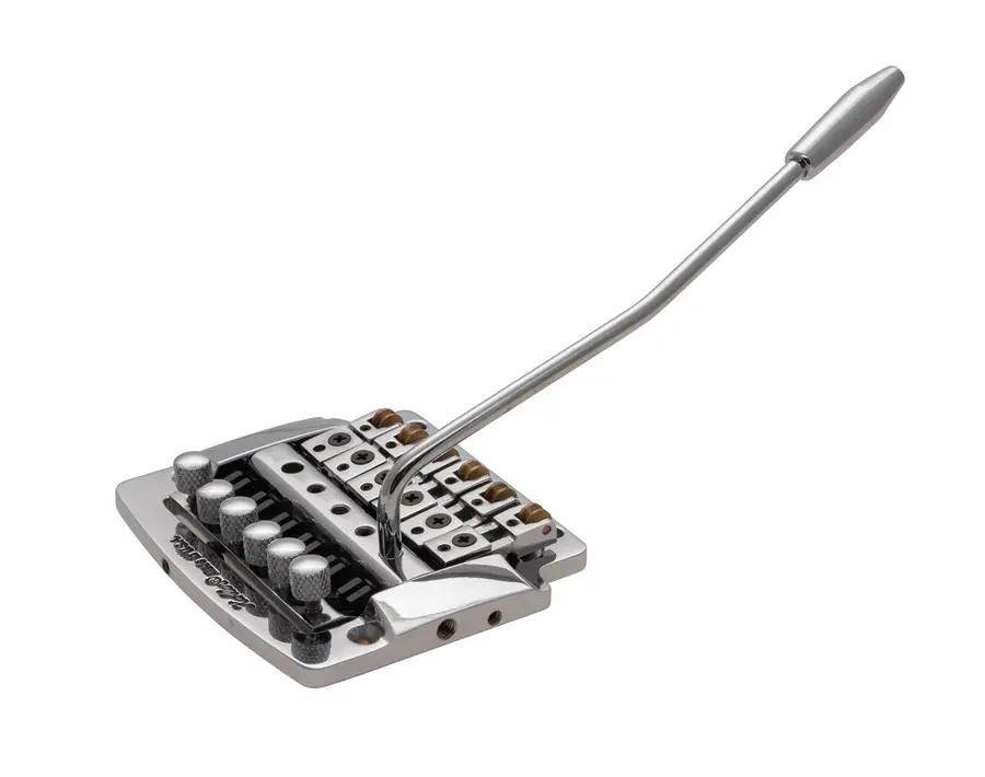Kahler 2310 - Flat Mount Guitar Tremolo (Aluminum Cam / Brass Saddles) - Chrome 