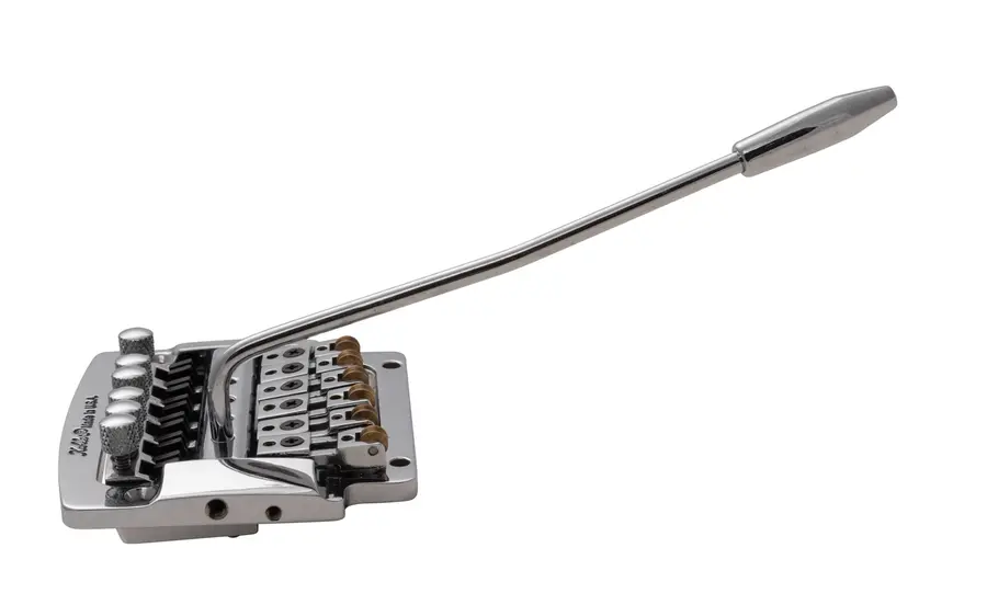 Kahler 2310 - Flat Mount Guitar Tremolo (Aluminum Cam / Brass Saddles) - Chrome 