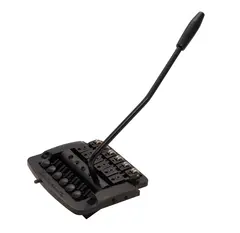 Kahler 2315 - Flat Mount Guitar Tremolo (Brass Cam / Steel Saddles) - Black