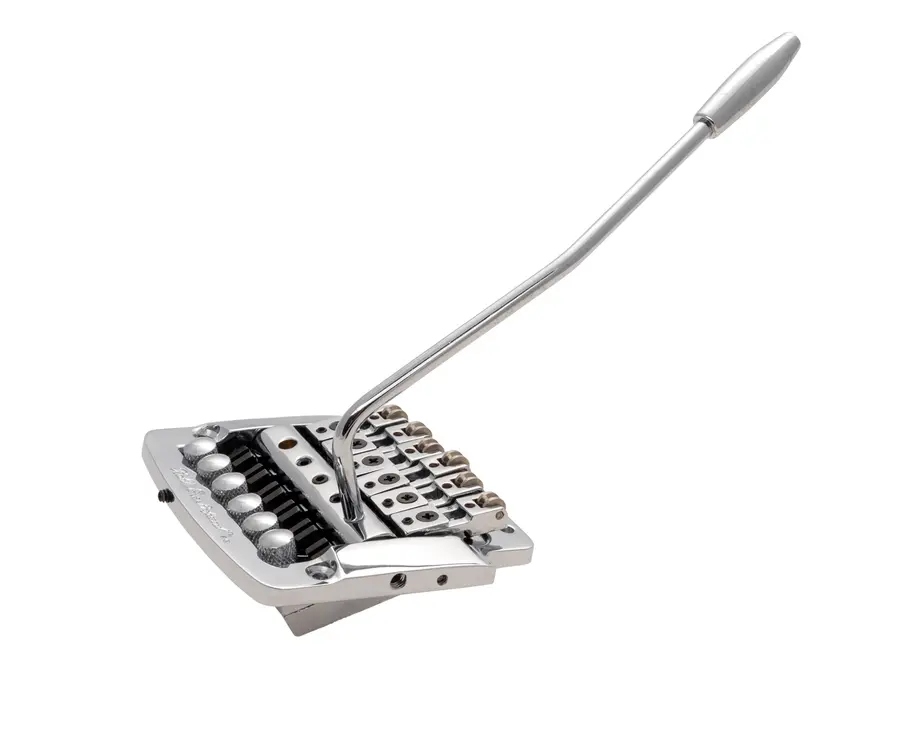 Kahler 2315 - Flat Mount Guitar Tremolo (Brass Cam / Steel Saddles) - Chrome 