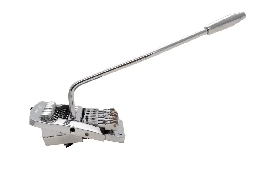 Kahler 2315 - Flat Mount Guitar Tremolo (Brass Cam / Steel Saddles) - Chrome 
