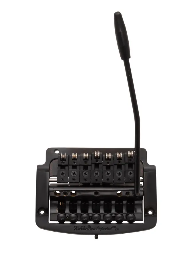 Kahler 2317 - 7-String Flat Mount Guitar Tremolo - Black 