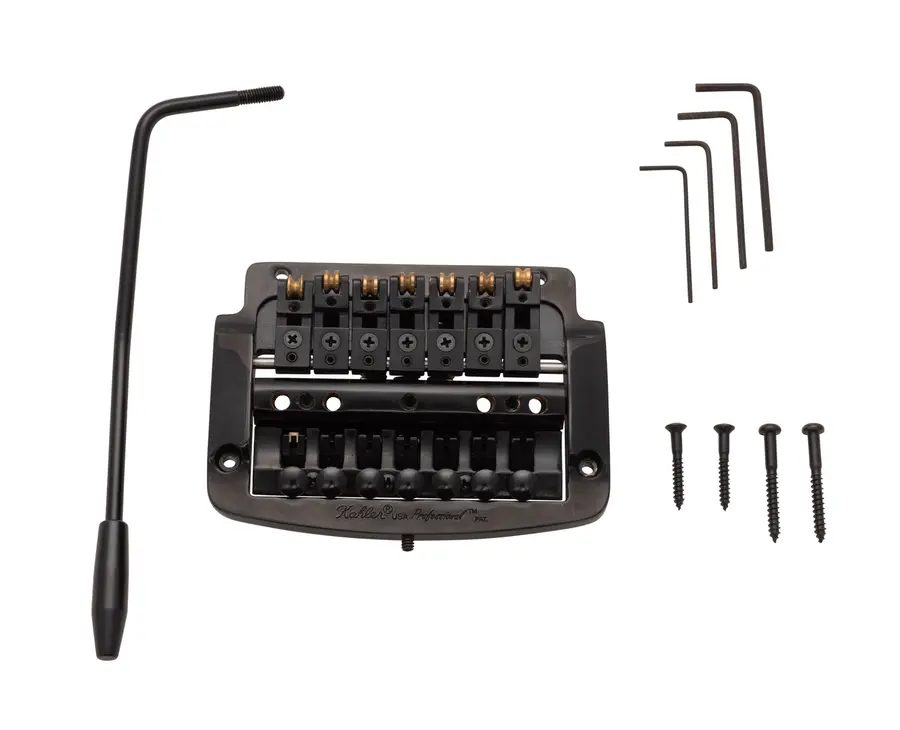 Kahler 2327 7-String Flat Mount Guitar Tremolo - Black 