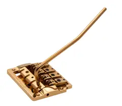 Kahler 2410R-W4 - 4-String Bass Tremolo with Rearward Saddles - Gold