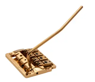 Kahler 2410R-W4 - 4-String Bass Tremolo with Rearward Saddles - Gold
