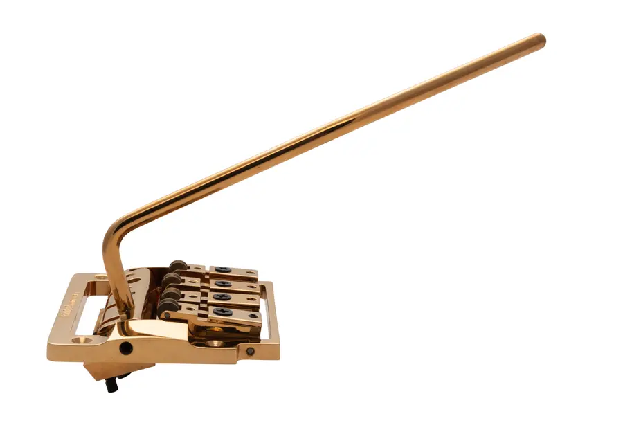 Kahler 2410R-W4 - 4-String Bass Tremolo with Rearward Saddles - Gold 