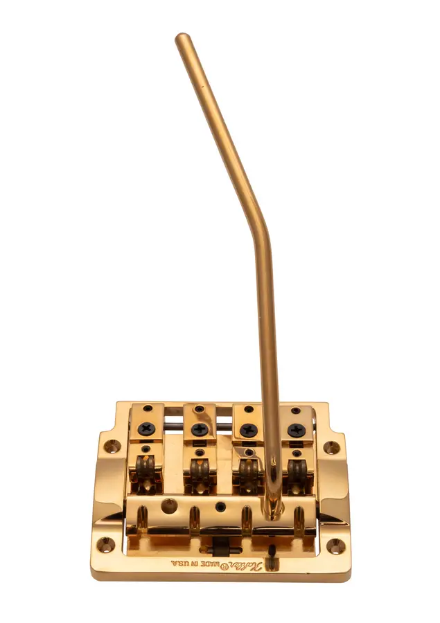 Kahler 2410R-W4 - 4-String Bass Tremolo with Rearward Saddles - Gold 
