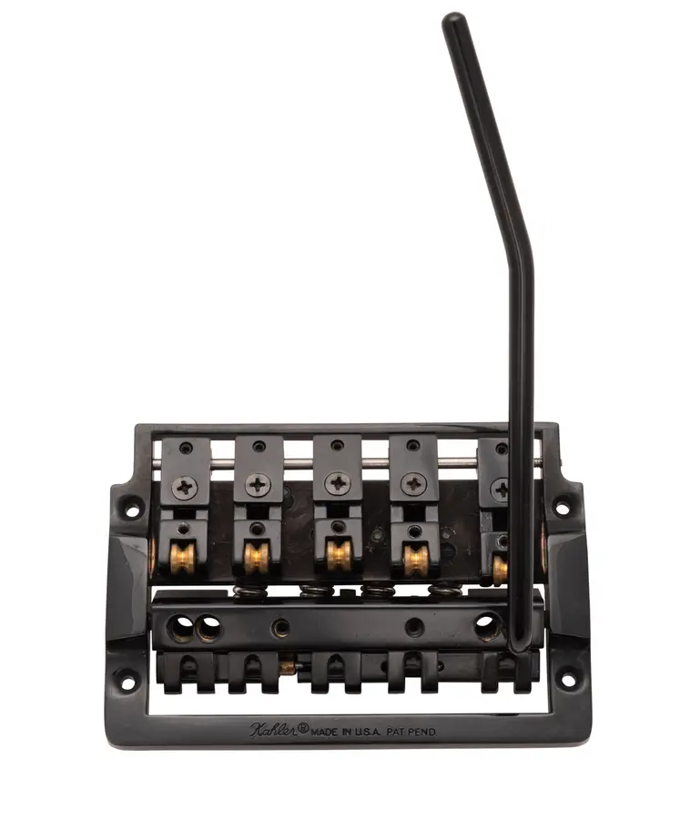 Kahler 2415-XW5 - 5-String Bass Tremolo with Extra Wide Rearward Saddles - Black 
