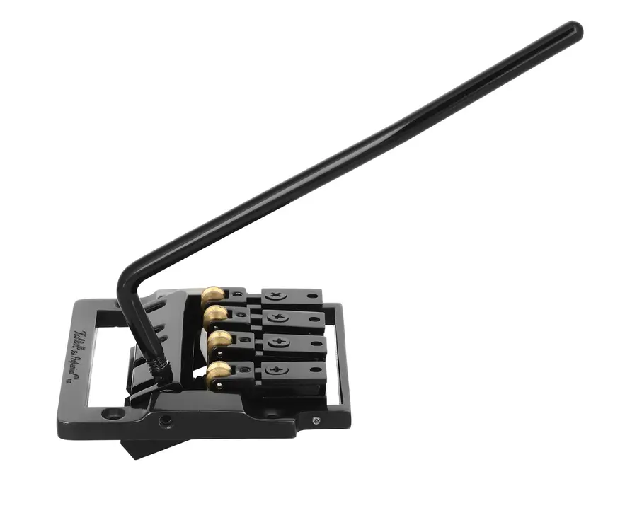 Kahler 7410 - Hybrid 4-String Bass Tremolo with Rearward Saddles - Black 
