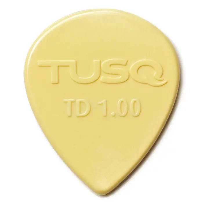 Graph Tech TUSQ Tear Drop Picks Vintage white Plekter 1.00 mm 72-pakning 