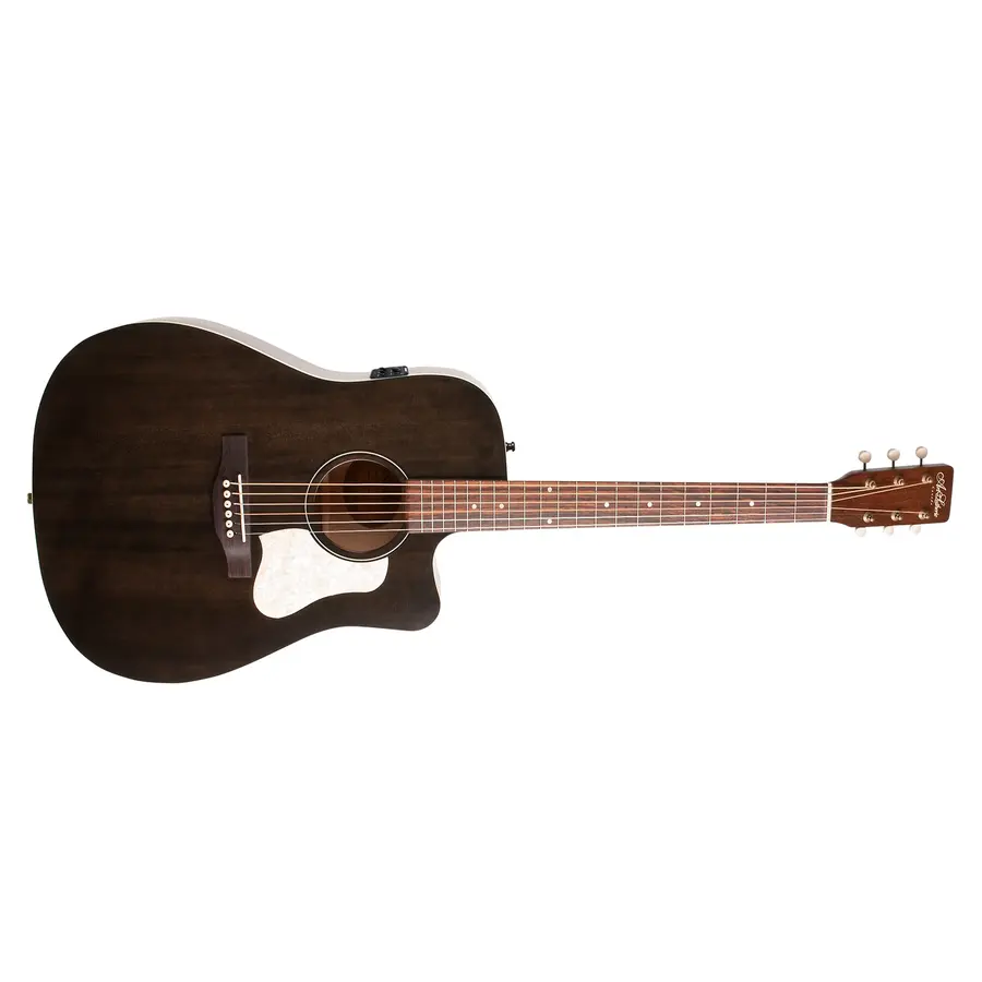 Art & Lutherie Americana Cutaway Faded Black CW Presys II 