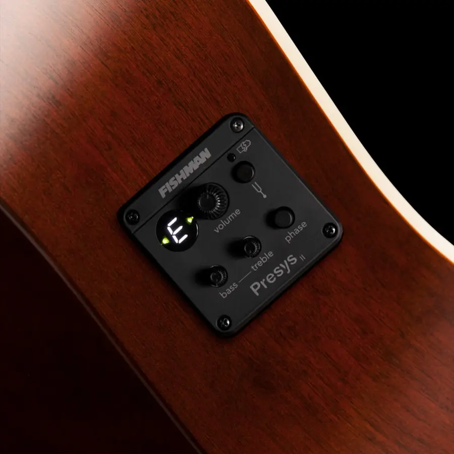 Art & Lutherie Legacy Concert Hall Bourbon Burst Presys II 