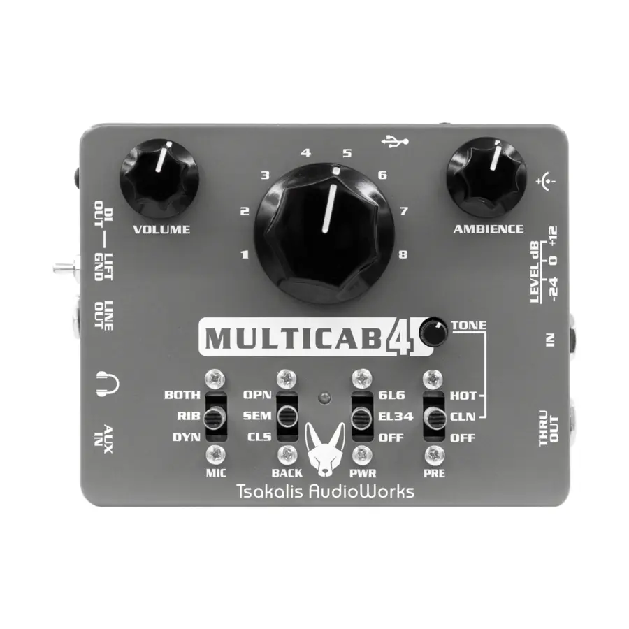 Tsakalis Audioworks MultiCab MK4 CabSim/Preamp 