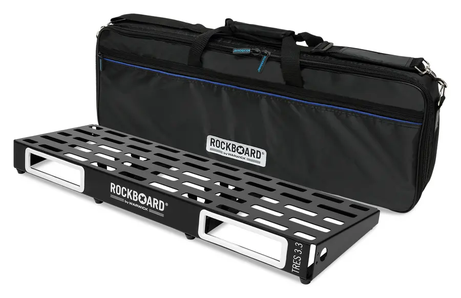 RockBoard TRES 3.3, Pedalboard with Gig Bag 