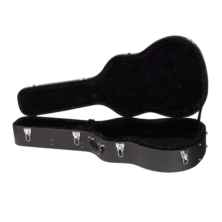 RockCase Acoustic Guitar Hardshell Case Deluxe Line - Black Tolex 