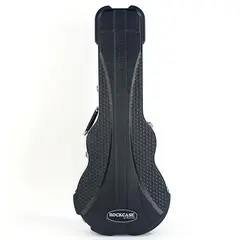 RockCase Acoustic Guitar ABS Case (APX) Curved - Black, Premium Line