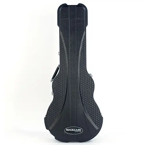 RockCase Acoustic Guitar ABS Case (APX) Curved - Black, Premium Line 