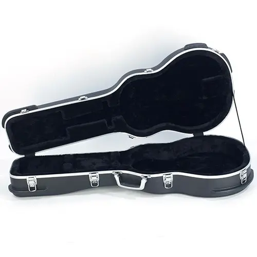RockCase Acoustic Guitar ABS Case (APX) Curved - Black, Premium Line 