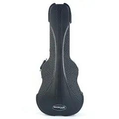 RockCase Acoustic Guitar ABS Case Curved - Black, Premium Line