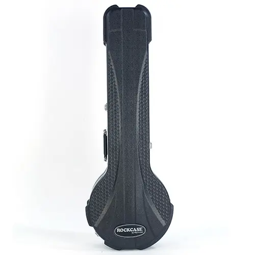 RockCase Banjo ABS Case Curved - Black, Premium Line 