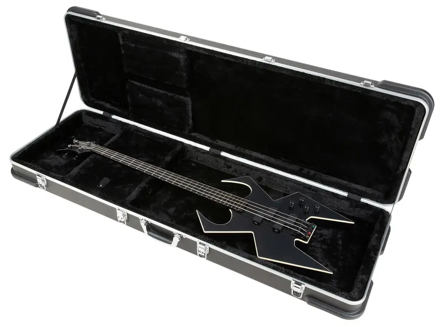 RockCase Electric Bass ABS Case Rectangular - Black, Premium Line 