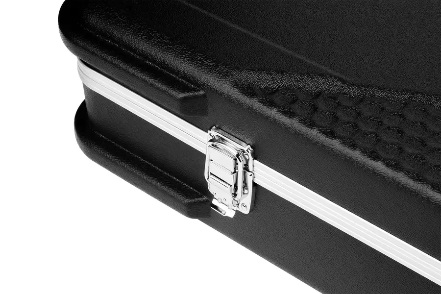RockCase Electric Bass ABS Case Rectangular - Black, Premium Line 