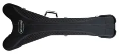 RockCase Electric Guitar ABS Case (FV-Style), Curved - Black