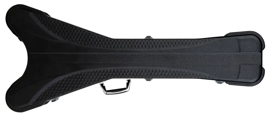 RockCase Electric Guitar ABS Case (FV-Style), Curved - Black 