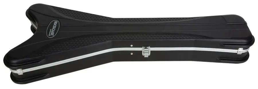RockCase Electric Guitar ABS Case (FV-Style), Curved - Black 